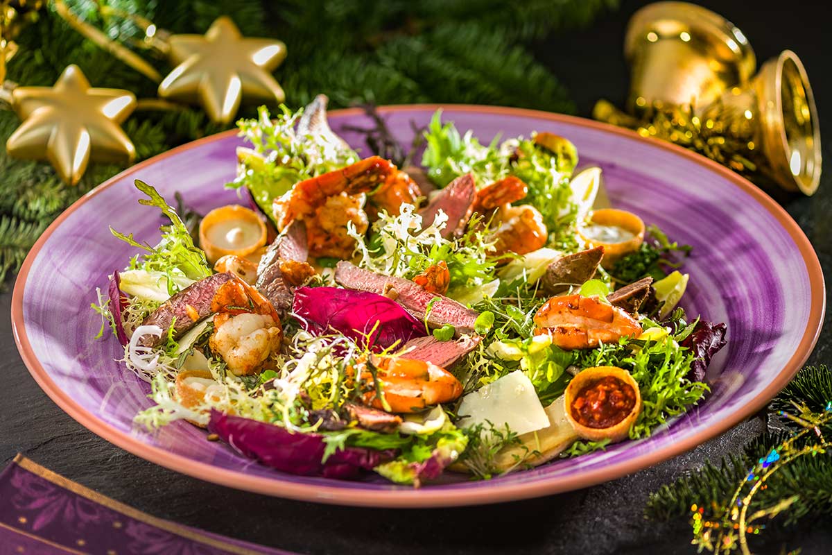 Frischer Wintersalat