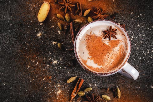 Lebkuchen-Chai-Latte