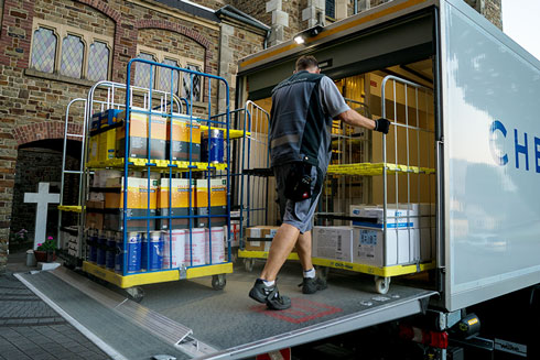 CHEFS CULINAR Lkw-Lieferung