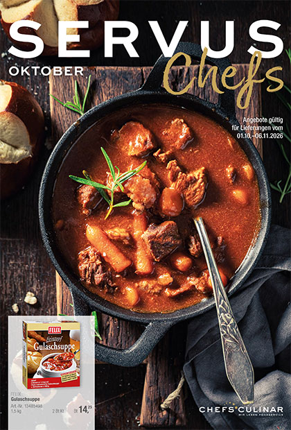 Servus Chefs Oktober