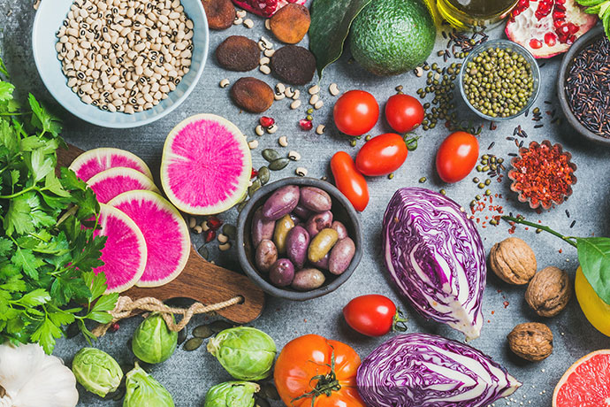 Frisches Obst und Gemüse gibt's bei CHEFS CULINAR