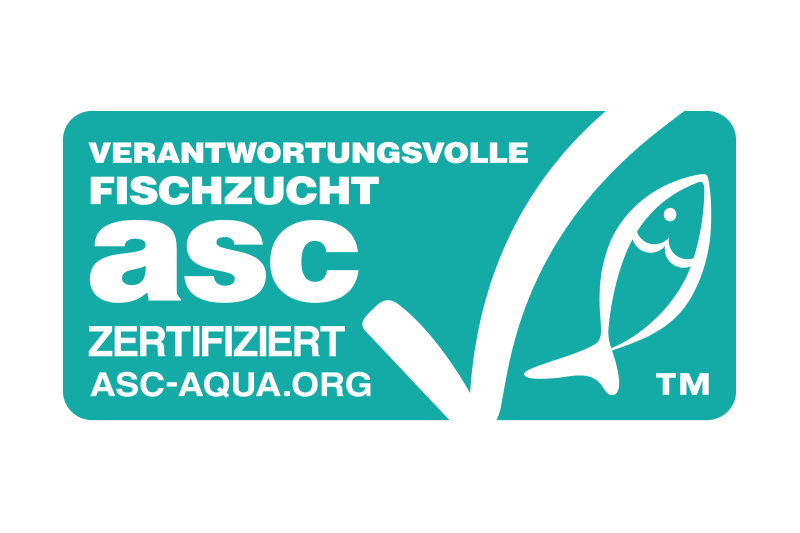 ASC-Siegel für verantwortungsvolle Fischzucht